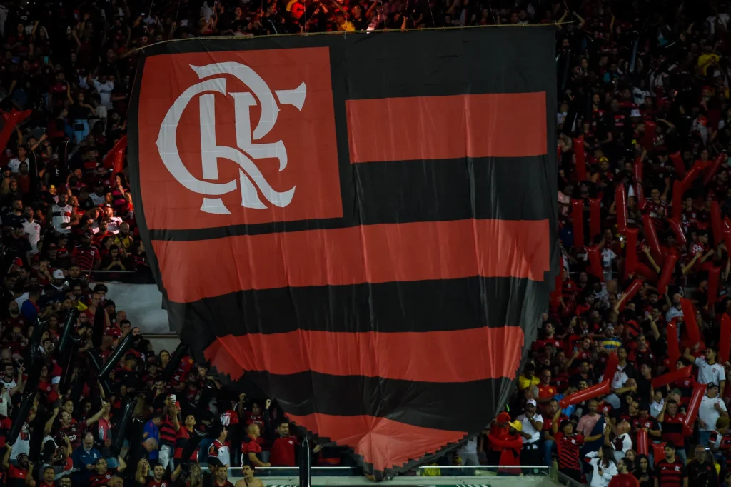 Escudo do Flamengo na torcida